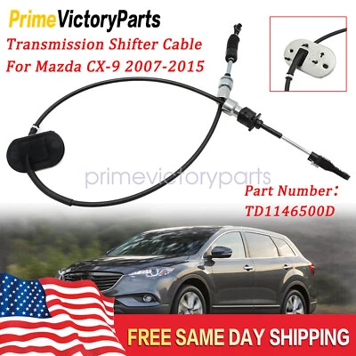TD1146500D Automatic Transmission Shifter Cable Fit for Mazda CX-9 2007-2015 - Image 1 of 4