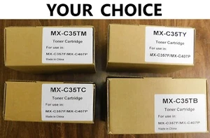 SHARP MX-C357F  MX-C407P toner cartridges - YOUR CHOICE from stock - Picture 1 of 1