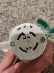 Bryant Locking Electrical Connector 30a 250v Nema L 15-30 - Picture 1 of 7