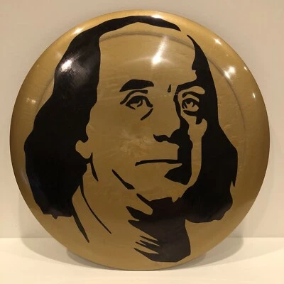 Innova Shimmer Star Destroyer 175g Gold, Ben Franklin Custom Ink, New, Unthrown - Image 1 of 2