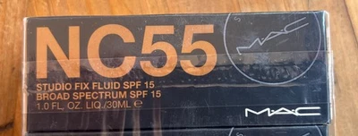 Mac Studio Fix Fluid Broad Spectrum SPF 15 ~ NC 55 ~ 1.0 oz / 30 ml - Image 1 of 2