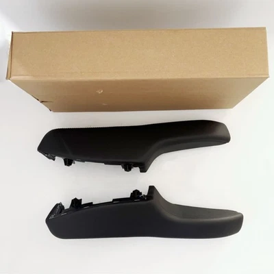 Front LH+RH Armrest Black Fit 11-19 Chrysler 300 Dodge Charger NEW - Image 1 of 4