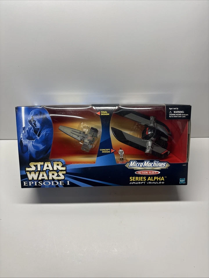 STAR WARS ACTION FLEET SERIES ALPHA SITH INFILTRATOR W/ DARTH MAUL FIGURE - Image 1 of 4