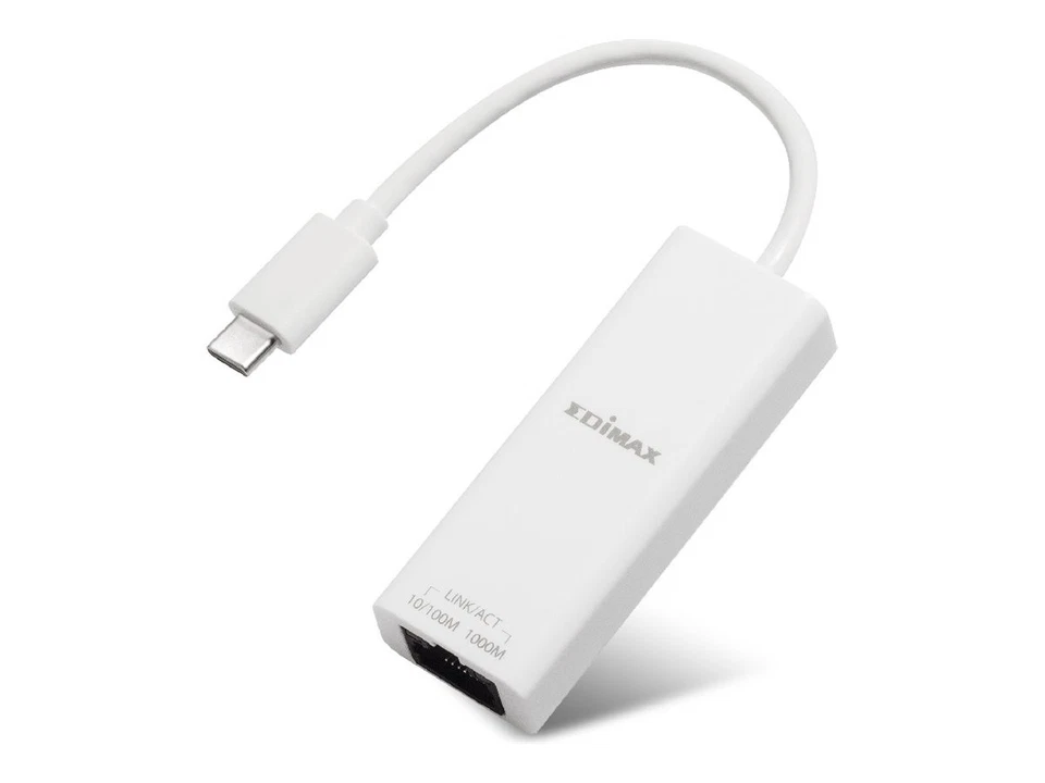 Edimax USB-C GIGABIT ADAPTER Cablato USB tipo-C Ethernet 1000 Mbit/s EU-4306C - Immagine 1 di 1