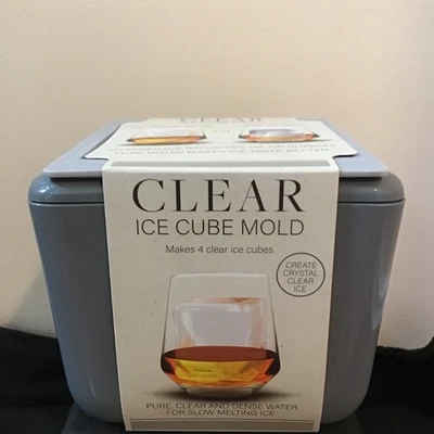 Molde de cubo de hielo transparente Eveiholder  Foto 1 de 3