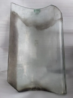 alter historischer Glas Hohl-Ziegel Dachziegel Dachpfanne Denkmal 24x39,4cm 1676 - Bild 1 von 4