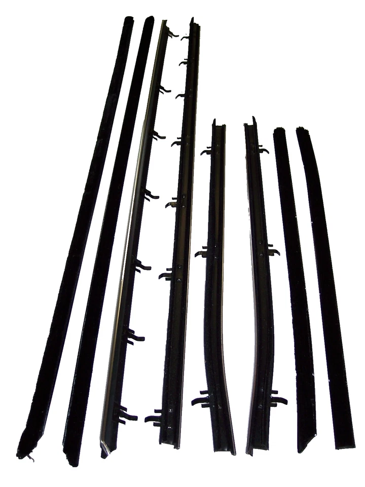 1966-67 Pontiac GTO, LeMans convertible beltline sweep set 8pc - Image 1 of 2