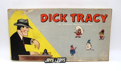 Vintage Dick Tracy Board Game 1961 Selchow and Righter Games Complete - Image 1 of 4