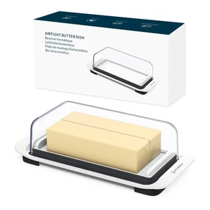 Large Airtight Butter Dish with Lid for Countertop and Fridge, Butter Keeper,... - Picture 1 of 7