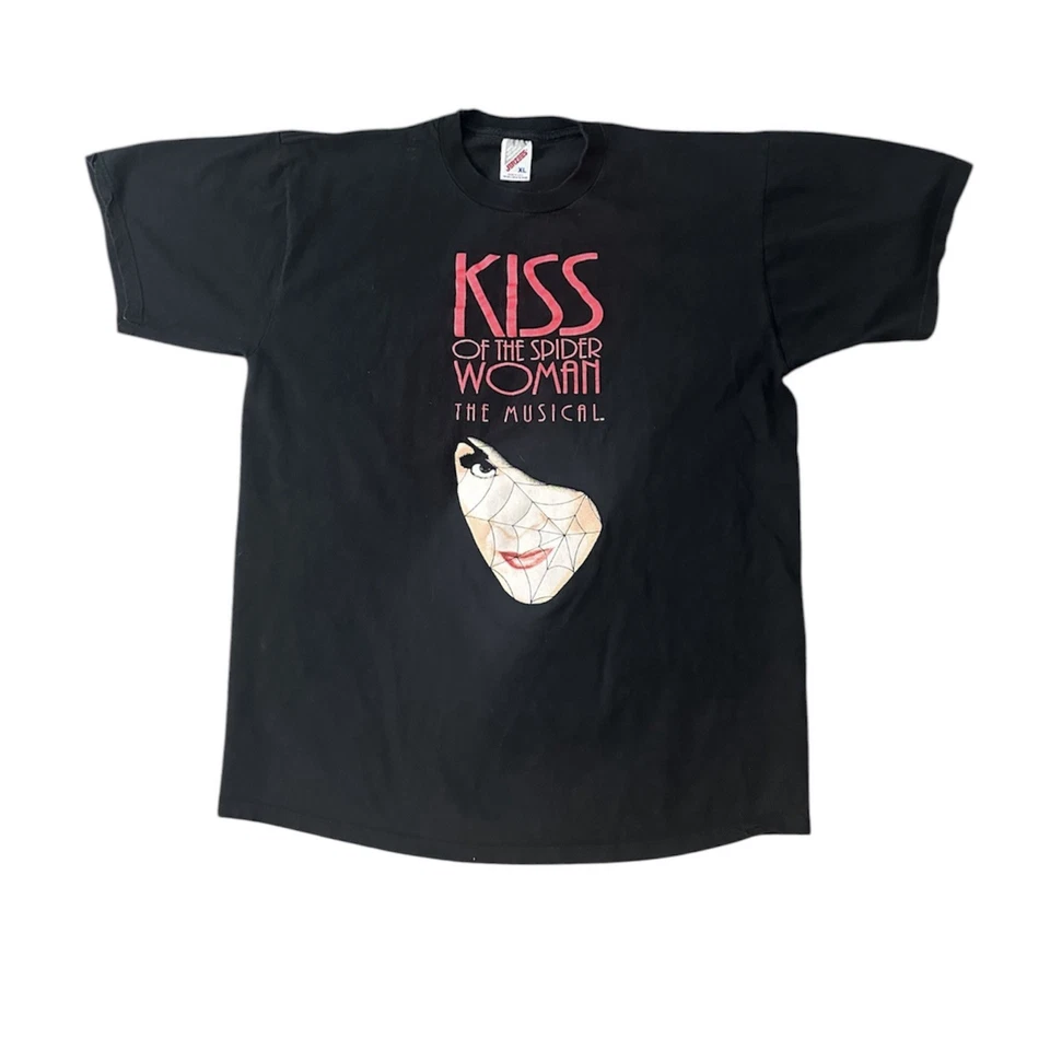 Camiseta Kiss Of The Spider Mujer The Musical Vintage Años 90 Talla XL Foto 1 de 4