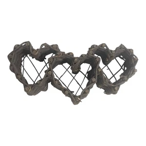 Heart Shaped Woven Twig Grapevine Wall decor country rustic primitive cottage - Picture 1 of 9