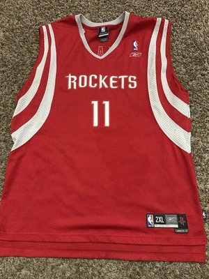 Camiseta deportiva de baloncesto Yao Ming Houston Rockets cosida Reebok NBA para hombre 2XL - longitud +2 Foto 1 de 4
