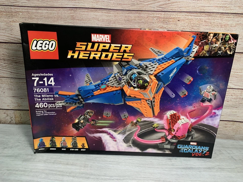 LEGO 76081 Marvel The Milano vs. The Abilisk NEW Sealed Retired Star Lord Groot - Image 1 of 4