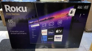 Roku 65" Class Pro Series Mini-LED QLED 4K Smart RokuTV - Picture 1 of 8