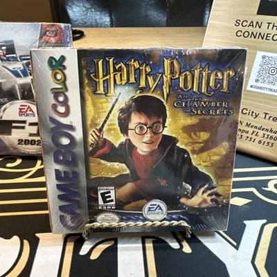 Harry Potter and the Chamber of Secrets Nintendo Game Boy Color 2002 New Sealed - Image 1 of 3