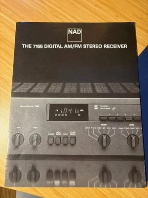 NAD 7155 Manual del Propietario Excelente Estado Foto 1 de 3