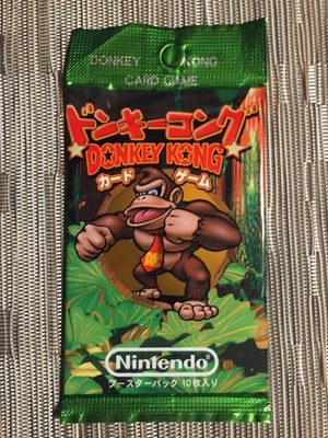 Donkey Kong Card Game Pack Japanese Base Set 1999  NINTENDO - Image 1 of 2