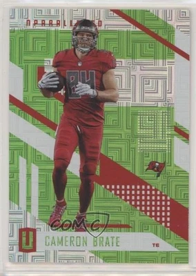 2017 Panini Unparalleled Lime Green Cameron Brate #156 - Image 1 of 2