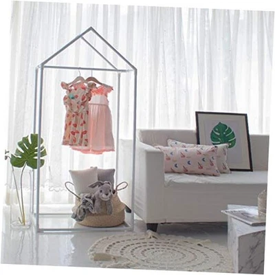  Armário Infantil - Vestir Roupas Garmet Rack, Fantasia Suspensa Grande Branco - Imagem 1 de 4