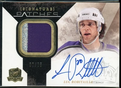 2010-11 UPPER DECK THE CUP #SP-RO LUC ROBITAILLE SIGNATURE PATCHES AUTO /75 FG01 - Image 1 of 2