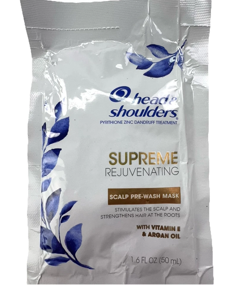 Máscara prelavada rejuvenecedora Head & Shoulders Supreme cuero cabelludo 1,6 oz lote de 4 paquetes Foto 1 de 4