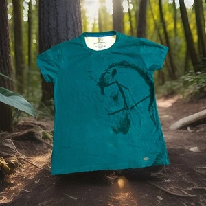 Horseware Ireland Green Equestrian Horse Riding T-shirt Sz Small Green - Picture 1 of 5
