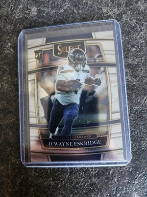 2021 Panini Select Rookie Concourse D'Wayne Eskridge Card# 60 - Image 1 of 2