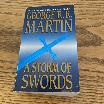 A Storm Of Swords By George R. R. Martin (2000, Paperback) VERY GOOD - Image 1 of 4