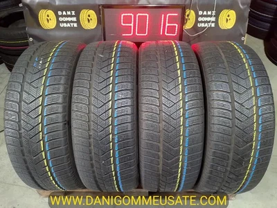 4 GOMME USATE 235/55 R19 PIRELLI Invernali Battistrada 70-80% Pneumatici SUV - Immagine 1 di 4