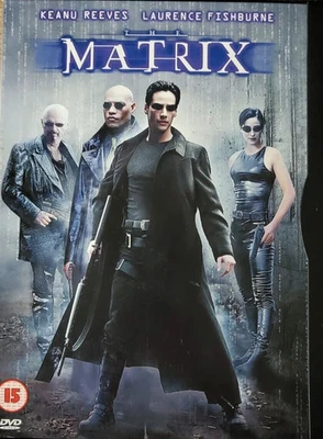 The Matrix (DVD, 1999) Keanu Reeves RARE ORIGINAL UK ISSUE DVD - Image 1 of 2