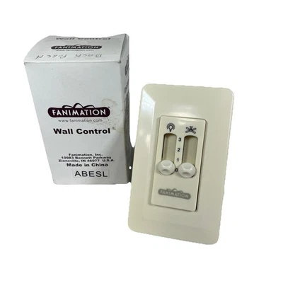 Fanimation CW2LA Ceiling Fan/Light Wall Control Light Almond - Brand New in Box - Image 1 of 4