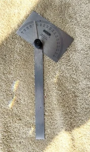 GENERAL NO. 17 STAINLESS STEEL PROTRACTOR - Picture 1 of 3