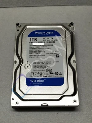 HARD DISK WESTERN DIGITAL SATA III 3.5" - INTERNO 1TB - 7200rpm - 64MB - TESTATO - Immagine 1 di 4