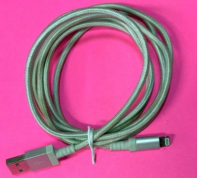 6ft Nylon USB Charging Cord Cable for iPhone 12 11 Pro Max XS XR 8 7 ipad👀 - Image 1 of 4