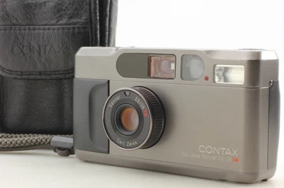 READ [MINT w/ Strap] Contax T2 D T2D Titan Black 35mm Film Camera From JAPAN - Image 1 of 4