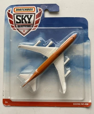Matchbox Sky Busters Boeing 747-400 MBX 2018 FKV46-4B10 - Image 1 of 4