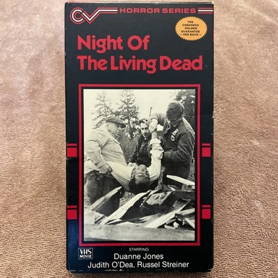 Night of the Living Dead VHS Congress Video 1986 Romero Horror series - Image 1 of 3