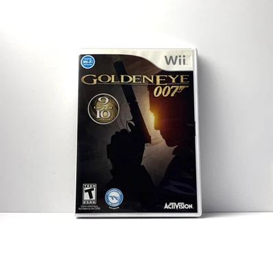 GoldenEye 007 Nintendo Wii Mint Disc CIB Complete Refurbished & Tested - Image 1 of 4