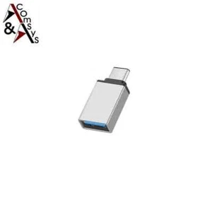 Adapter OTG USB 3.0 USB A Buchse auf USB Typ C Stecker Samsung Lang Silber - Bild 1 von 5