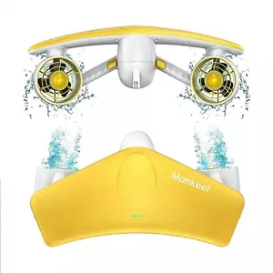 500W Underwater Scooter Waterproof Electric Sea Scooter Dual Speed Camera Mount - Picture 1 of 13