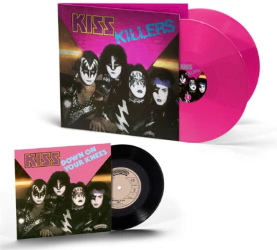 KISS - Killers Lim. Numbered Transparent Pink 2 Vinyl LP Artprint + 7" Vinyl NEU - Bild 1 von 4