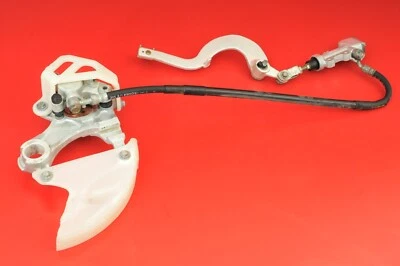 2004 - 2007 Kawasaki KX250 KX 250 Rear Brake System Master Cylinder Caliper - Image 1 of 4