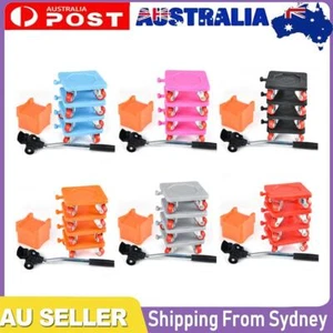 Heavy Duty Furniture Lifter Transport Tool Moving Furniture Helper Rollers Set - Picture 1 of 13