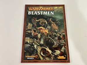 WARHAMMER Fantasy Beastmen Army Book 7th Edition OOP Codex Games Workshop - Picture 1 of 5