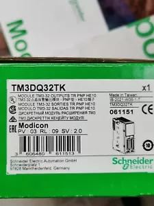 1PC NEW IN BOX FOR Schneider TM3DQ32TK Q8R PLC MODULE TM3DQ32TK VIA DHL OR FEDEX - Picture 1 of 1