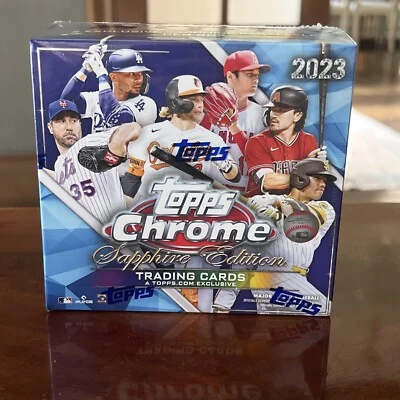 ⚾2023 Topps Chrome Sapphire Edition MLB Baseball HOBBY Box- Sealed 🔥 - Image 1 of 4