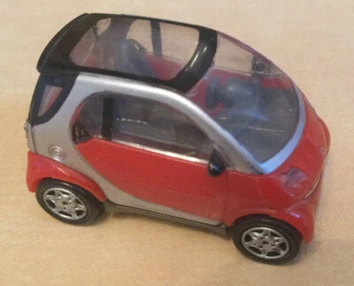 SMART FORTWO COUPE’ - MPG, C140, scala 1/87 RED/SILVER - NMINT - Immagine 1 di 4