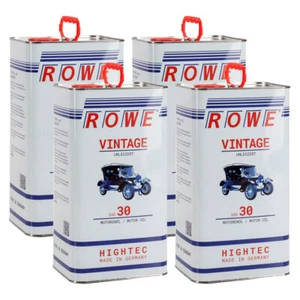 20L 20 Liter ROWE Motoröl Öl VINTAGE Unlegiert SAE 30 Oldtimer Einbereichsöl - Bild 1 von 2