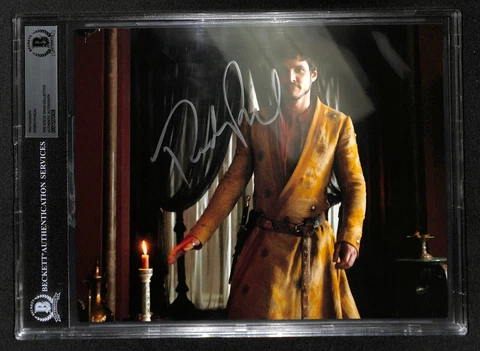 Pedro Pascal GOT Oberyn Martell Signed 8x10 Photo BAS (Grad Collection) Cover