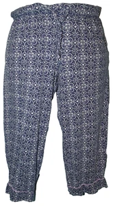 Charter Club Multicolor Geometric High Rise Capri Pajama Lounge Pants Size XS - Picture 1 of 5